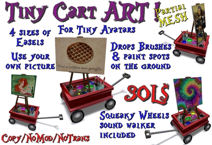 Tiny Cart Art