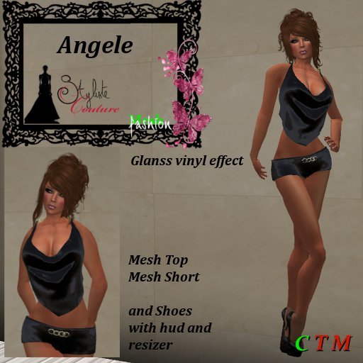 Angele Vinyl Noir