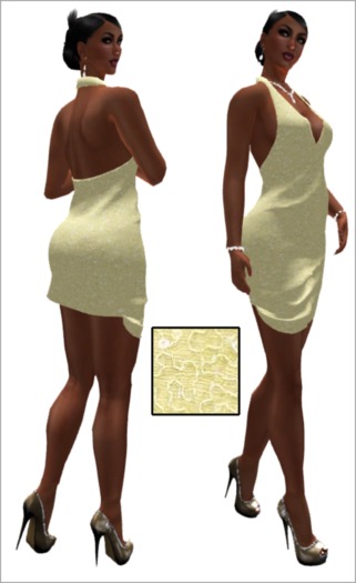 Starring...YOU...Mesh Dress Butter bagged