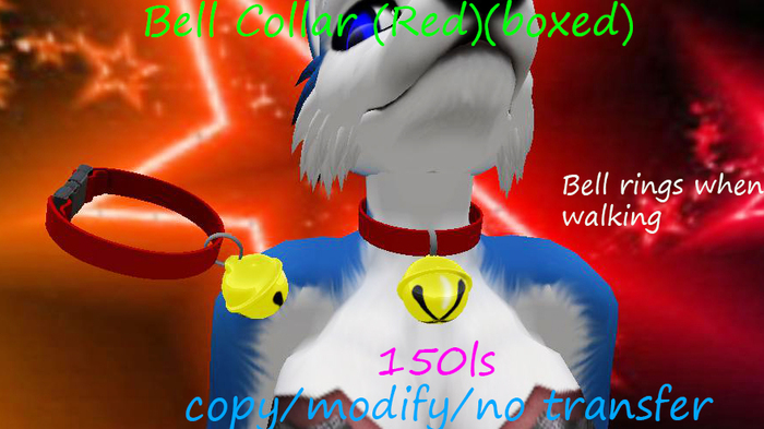 Bell Collar (Red)(Boxed)
