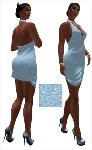 Starring...YOU...Mesh Dress Butter bagged