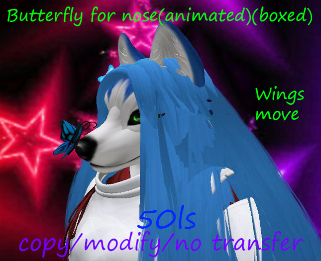Butterfly for nose(animated)(Boxed)