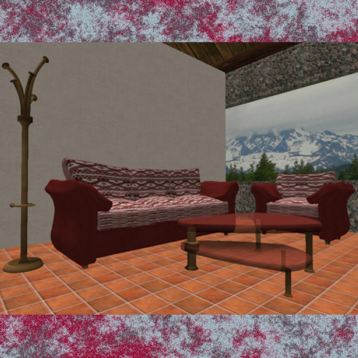 Suede Leather Furniture Set - Raspberry Fiesta [Boxed]