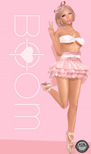 *BOOM* Minka Mini Ruffle (graphite)