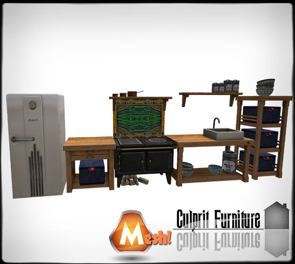 Culprit Kitchen Ivory (mesh) Boxed