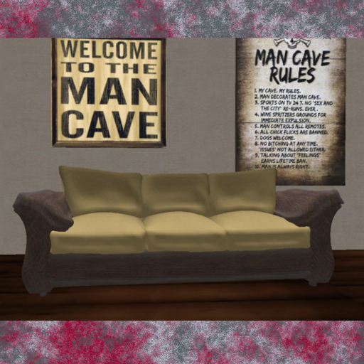 Sofa - Two Toned Leather