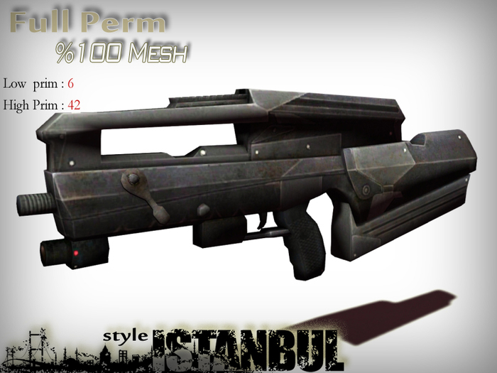 S.W.A.T Rifle - Creator Kit ( Full Perm - %100 Mesh High Quality )
