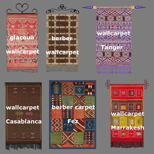 Moroccan carpets pack 2
