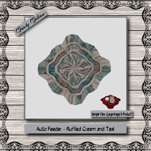 Happy Tiers Food Dispenser - Blue Green