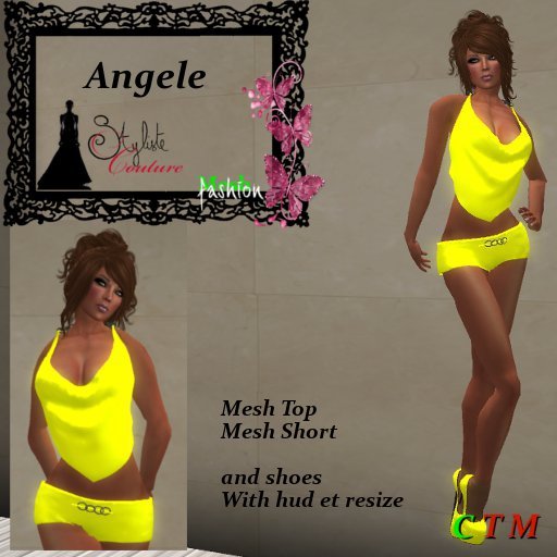 Angele Jaune fluo