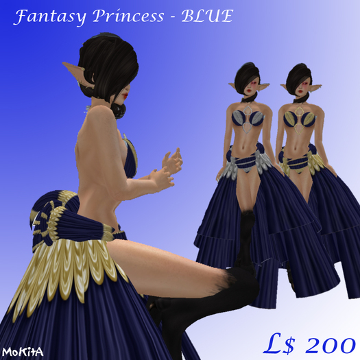 MoKitA - Fantasy Princess BLUE