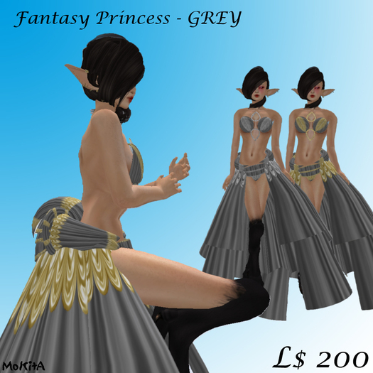 MoKitA - Fantasy Princess GREY