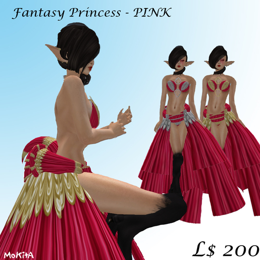 MoKitA - Fantasy Princess PINK