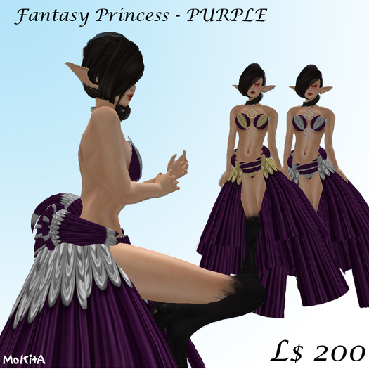 MoKitA - Fantasy Princess PURPLE