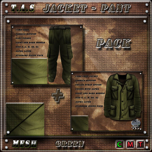 BOX PACK GREEN