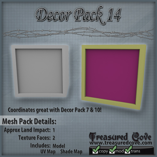 -TC- Decor Pack 14 Mesh