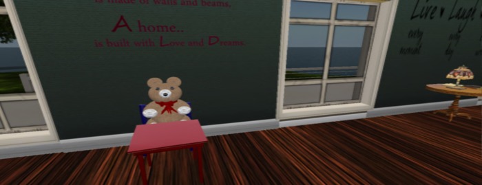 teddy & table & chair boxed