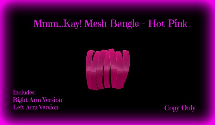 Mmm...Kay! Mesh Bangle - Leopard