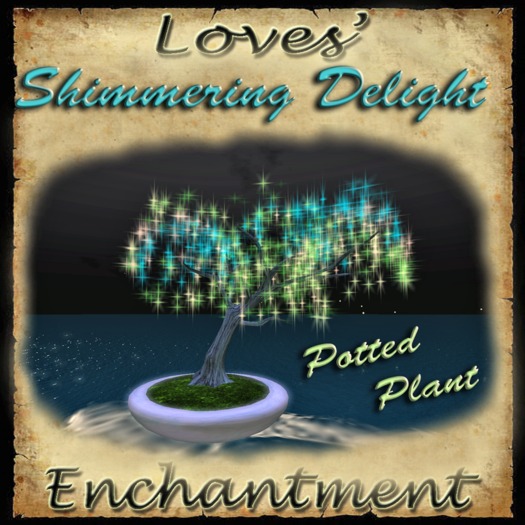 ::Potted Shimmering Delight~Aqua