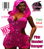 ..::Rotten Apple::... Pink Hooded Romper