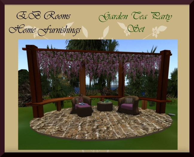 Garden Tea Party Set