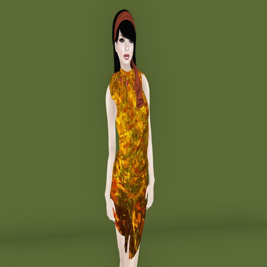 Lin Dress - California Poppy