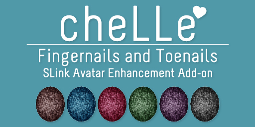 cheLLe - Glitter #3 SLink AE Nails