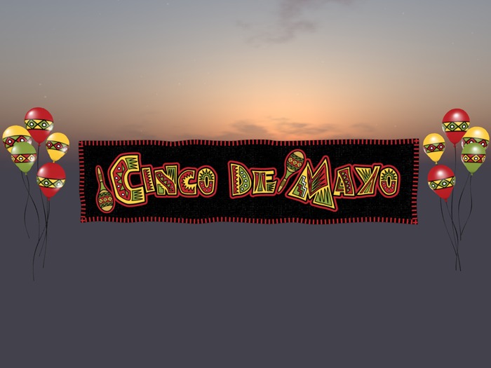 Cinco de Mayo Banner & Balloon Set