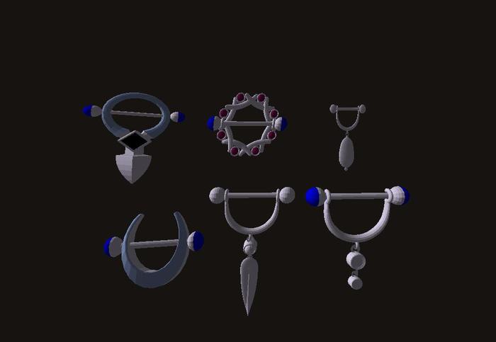 Body Piercing 6 Pack