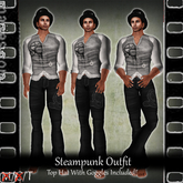 SC - Steampunk Outfit - Blue