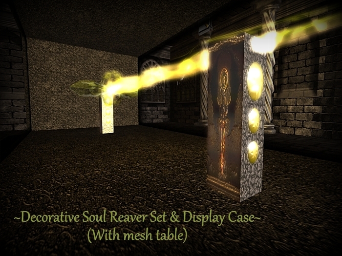 Soul Reavers & Display Cases w/table