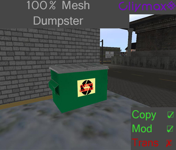 Cliymax Mesh Dumpster