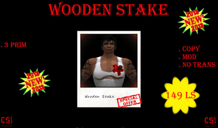 Wooden Stake (box)