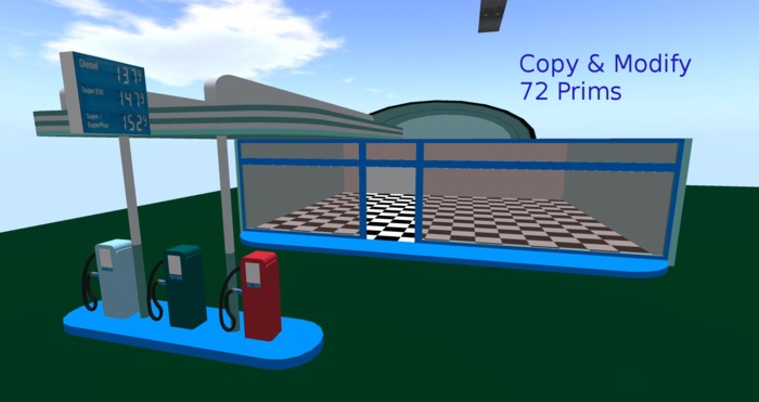 Tankstelle Gas station