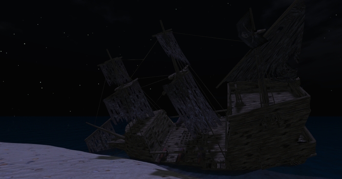 Sunken Pirate Ship
