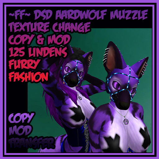 ~FF~ DSD Aardwolf Muzzle