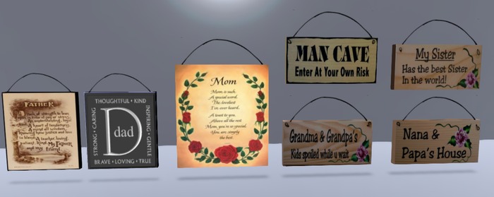 [Celebrationz] Family Sign Assortment