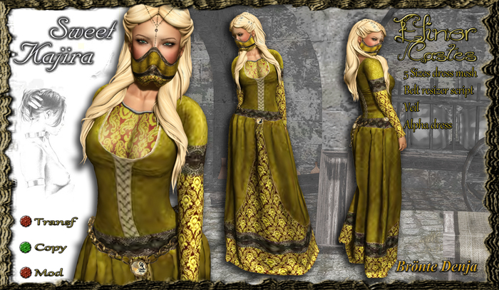 *Sweet Kajira*Elinor amarillo
