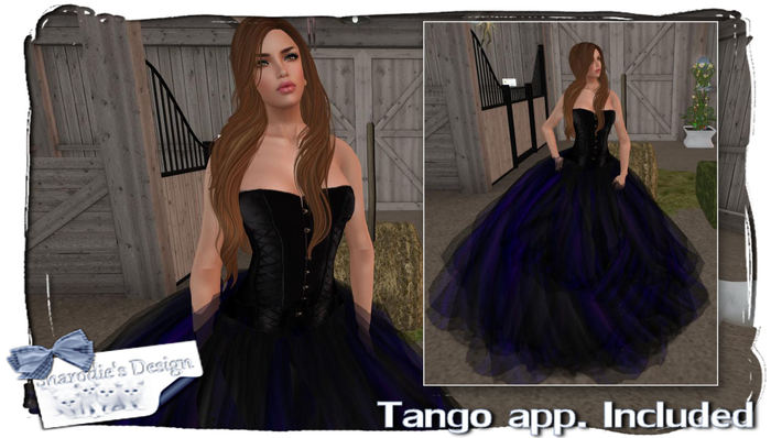 ~*~Shar's Gowns~*~Wisp blue