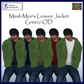 (BOX) FIW- Mesh Men's Leisure Jacket - Grey