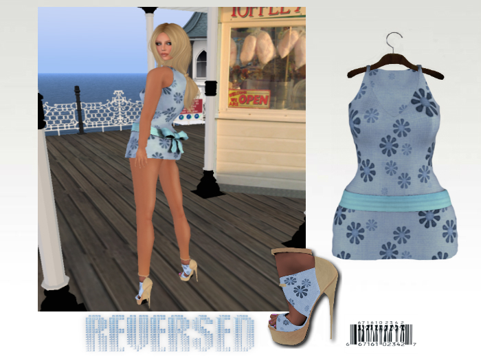 REVERSED Little Miss Sunshine Blue