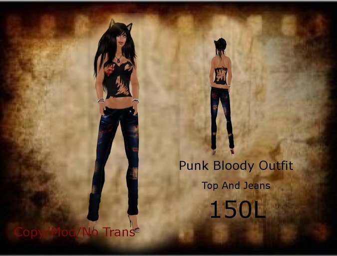 Punk Bloody Outfit