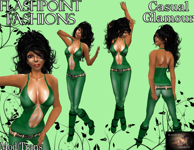 *Flashpoint* Casual Glamour *Green*