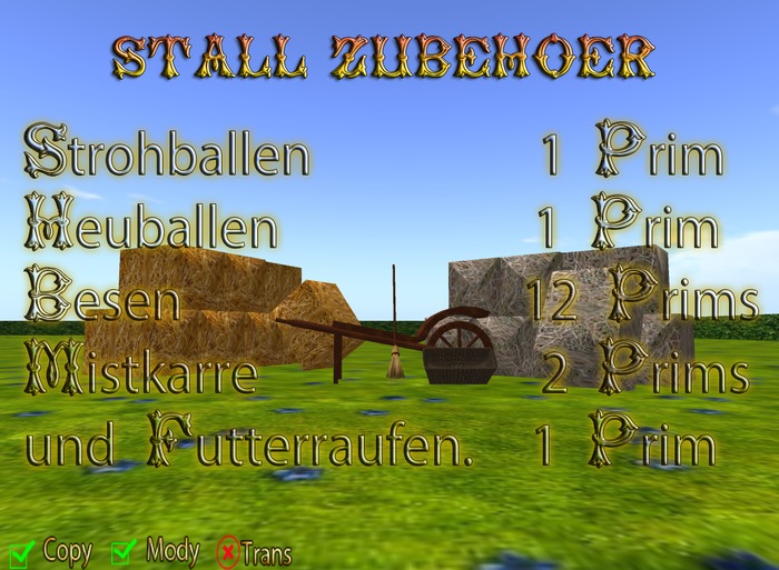 {SCoK} Stall Zubehoer