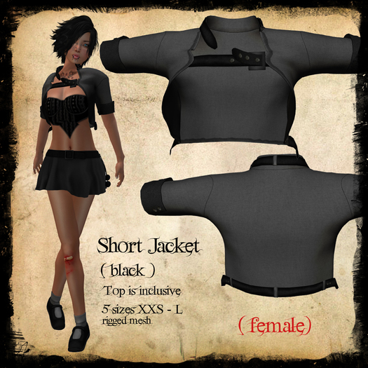 ::Chaly's:: short Jacket (female) gray