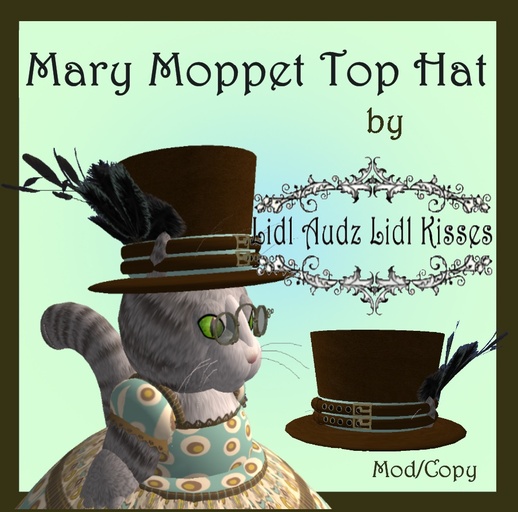Mary Moppet  Tiny  Steampunk Hat