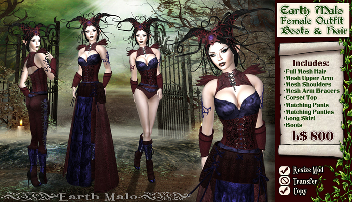 .:UnZipped Earth Malo Colbalt Purple