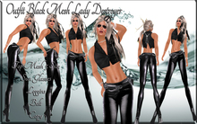 LSR - Outfit Black Mesh Lady Destroyer