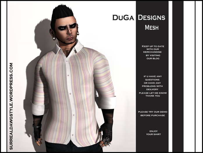 DuGa Designs Mesh Hoodie Harlem Shake 1
