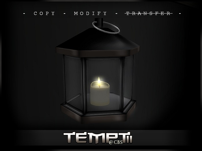 *Temptii* Table Lantern [Chocolate]